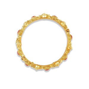 Laxmi Bangles with Ruby