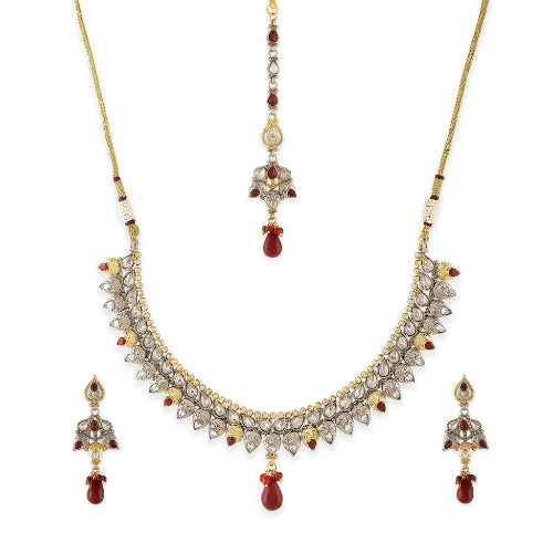 Necklace set with Maang Tikka