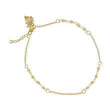 Load image into Gallery viewer, Elegant Pearl Gold Plated Anklet