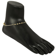 Load image into Gallery viewer, Elegant Pearl Gold Plated Anklet